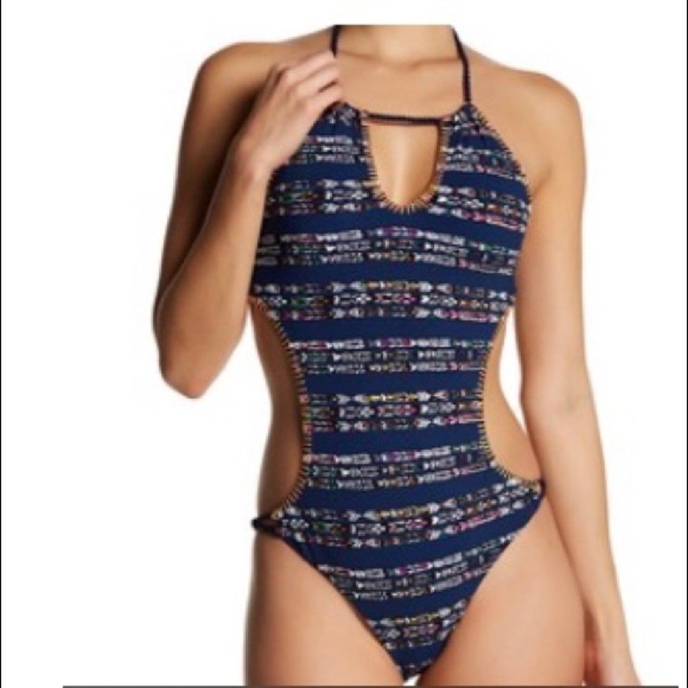 SPERRY CUTOUT ONE-PIECE SWIMSUIT